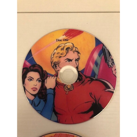 Flash Gordon DVD 2 Disc Set Vintage Rare Animated 5712501371210 No Case - Picture 2 of 5